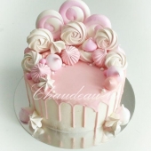 Торт с зефиром девочке на день рождения заказать