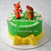 Детский именной торт для девочки на заказ в Москве
