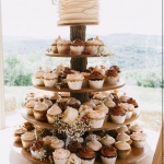 Торт с капкейками «Симфония любви»