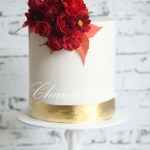 Белый свадебный торт «Only you» на заказ