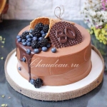 торт со свежими ягодами на заказ