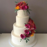 Большой свадебный торт на заказ в Москве