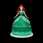 Детский торт кукла «Эсмеральда» на заказ