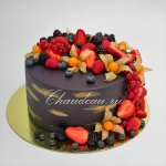 торт с ягодами на заказ