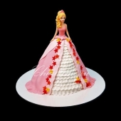 Детский торт кукла «Золушка» на заказ