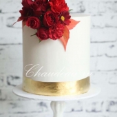 Белый свадебный торт «Only you» на заказ