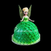 Детский торт кукла «Лесная эльфийка» на заказ