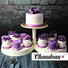 Порционный свадебный торт на заказ