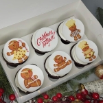 Капкейки на Новый год KNG00007710, 6 шт