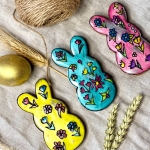 Набор пряников на Пасху &quot;Весенние зайки&quot;