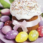 Кулич на пасху средний &quot;Верба&quot;