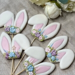 Набор пряников на Пасху &quot;Ушки зайки&quot;