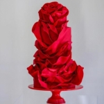 Торт «Алая роза»