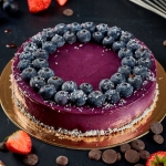 Веганский торт &quot;Черничный&quot;
