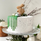 Праздничный торт &quot;Пасхальный зайчик&quot;