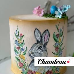 Праздничный торт &quot;Пасхальная картина&quot;