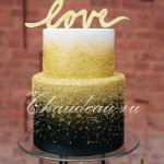 Оформление свадебного торта топперами на заказ