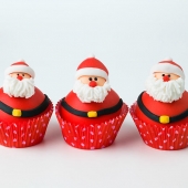 Капкейки на Новый год «Happy new year»