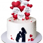 Торт на годовщину свадьбы 3 года TGS30013086 