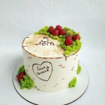 Торт на годовщину свадьбы 3 года TGS5013088