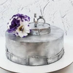 Торт на годовщину свадьбы 11 лет TGS1005422 TGS10013091