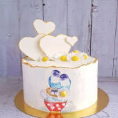 Торт на годовщину свадьбы 9 лет TGS90013098   