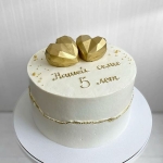 Торт на годовщину свадьбы 5 лет TGS50013100 
