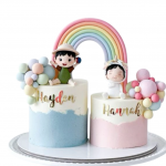 Торт с медведем и единорогом TME00013118