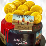 Торт Игра в кальмара TIK0013130 фото и оформление торта