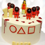 Squid Game торт на 11 лет SGT1013153 фото и оформление торта