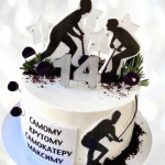 Торт Лучшему экстремалу на самокате TLES013170 фото и оформление торта