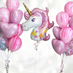 Связка праздничных шаров SPSH013192 фото и оформление торта