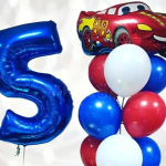 Набор гелиевых шаров NGSH013195 фото и оформление торта