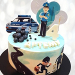 Торт Полиция на 4 года TP4G013197 фото и оформление торта