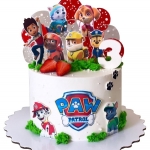 Белый торт Щенячий патруль №2350