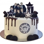 Торт с изображением БТС №2173