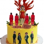 Торт с куклой из Игры в кальмара №2318