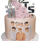 Торт БТС на 11 лет №2174