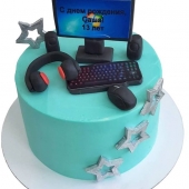 Торт в виде компьютера №2974