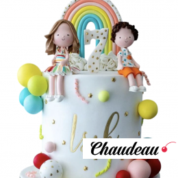 Торт для мальчика и девочки совместный TMDS0013113