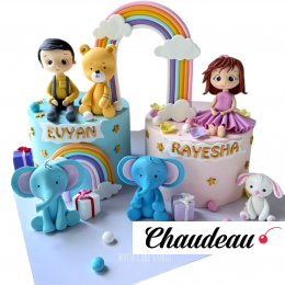 Торт Мишка с шариками TMSH013114