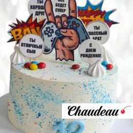 Торт с контроллером от приставки TKP0013152 фото и оформление торта