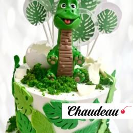 Jurassic торт с динозаврами для детей JTDD013190 фото и оформление торта