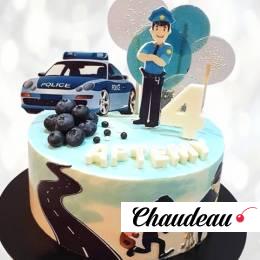 Торт Полиция на 4 года TP4G013197 фото и оформление торта