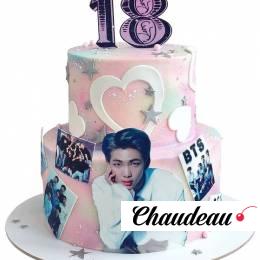 Торт BTS на 18 лет №2170