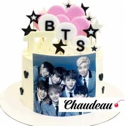 Торт с фото группы БТС №2134