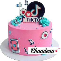 Торт Тик Ток с топперами №1970