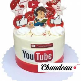 Торт YouTube №2020