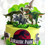 Торт Парк Юрского периода TPYU013213 фото и оформление торта