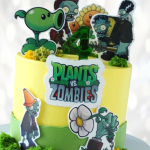 Торт Растения против Зомби TRZ0013216 фото и оформление торта